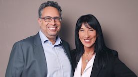 אתי לנגרמן ואורי מור, צילום: יחצ